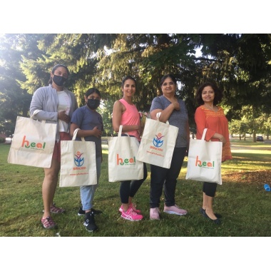 Sankara HEAL Canvas Tote Bags